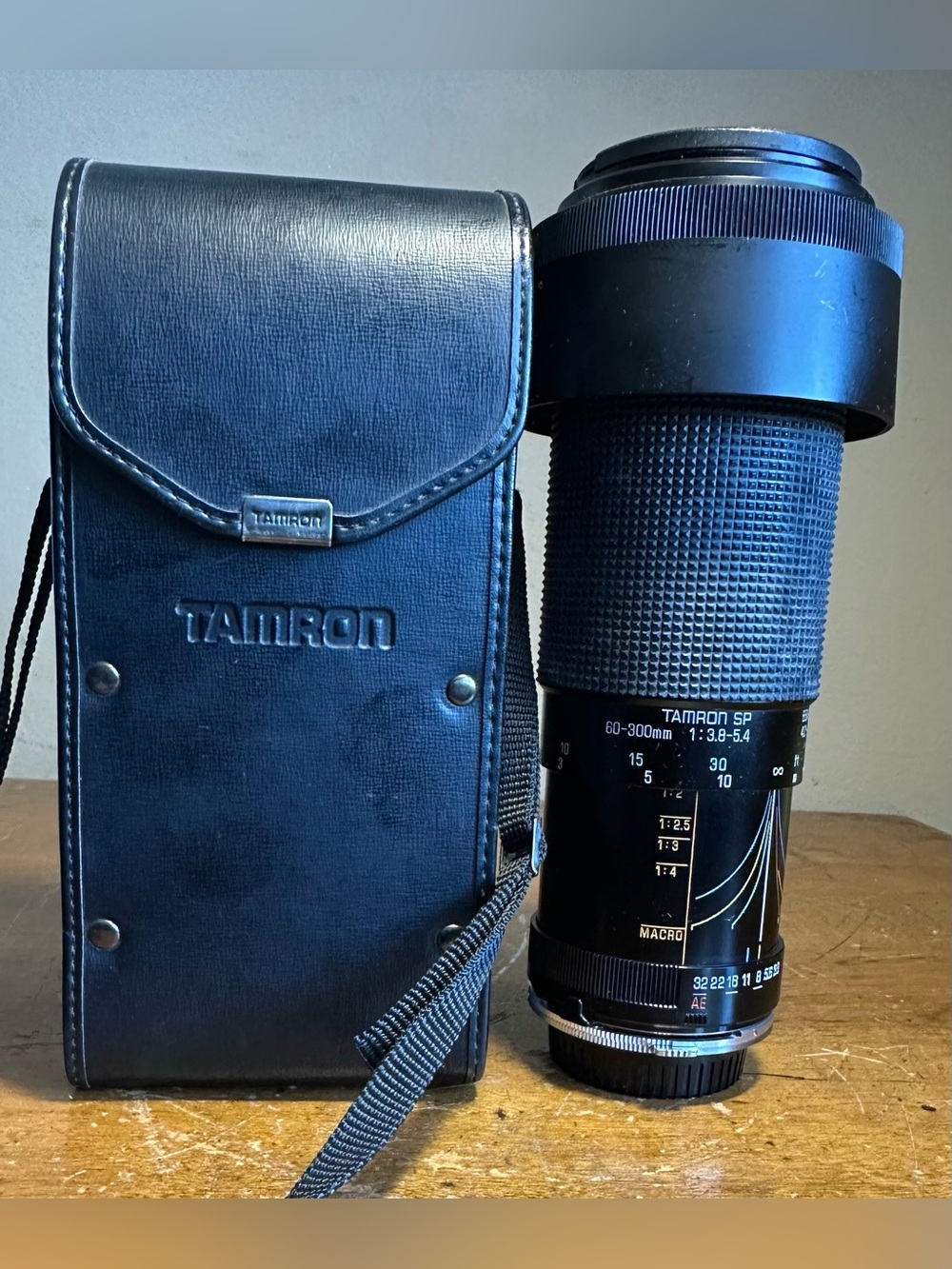 Tamron SP 60-300mm f/3.8-5.4 Macro BBAR MC 62mm Zoom Manual Focus Camera Lens